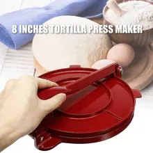 Алюминий 8 дюймов Tortilla пресс-машина Складная мука Кукуруза выпечки инструмент DIY пирожные инструменты кухонные аксессуары гаджеты посуда Алюминий 8 дюймов Tortilla пресс-машина Складная мука Кукуруза выпечки инструмент DIY пирожные инструменты кухонные аксессуары гаджеты посуда