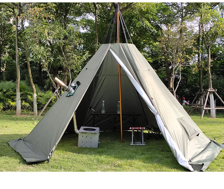 Used By Many People Waterproof Outdoor Cold-proof Moisture-proof Portable Collapsible tight Carpas De Camping Camping Tent
