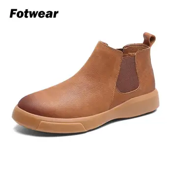 

Men casual shoes Men boots winter shoes with fur fashion leather dress shoes Man Casual Ankle boots footwear man winter sneakers
