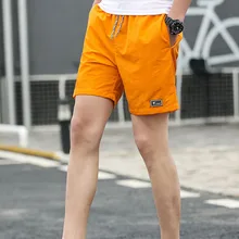

2021 New Men Fashion Swimming Shorts Summer Plus Size Thin Fast-drying Beach Trunks Casual Sports Short Pants Swimsuit Beachwear