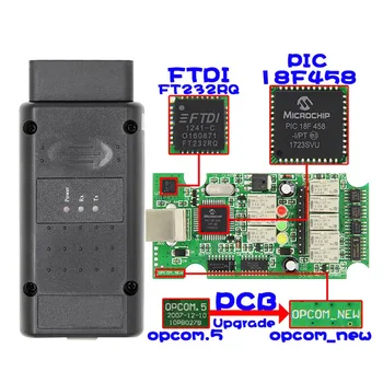 

DJSona 2018 OP COM For Opel V1.70 OBD2 OP-COM Car Diagnostic Scanner Real PIC18f458 OPCOM For Opel Car Diagnostic Tool Flash Fir