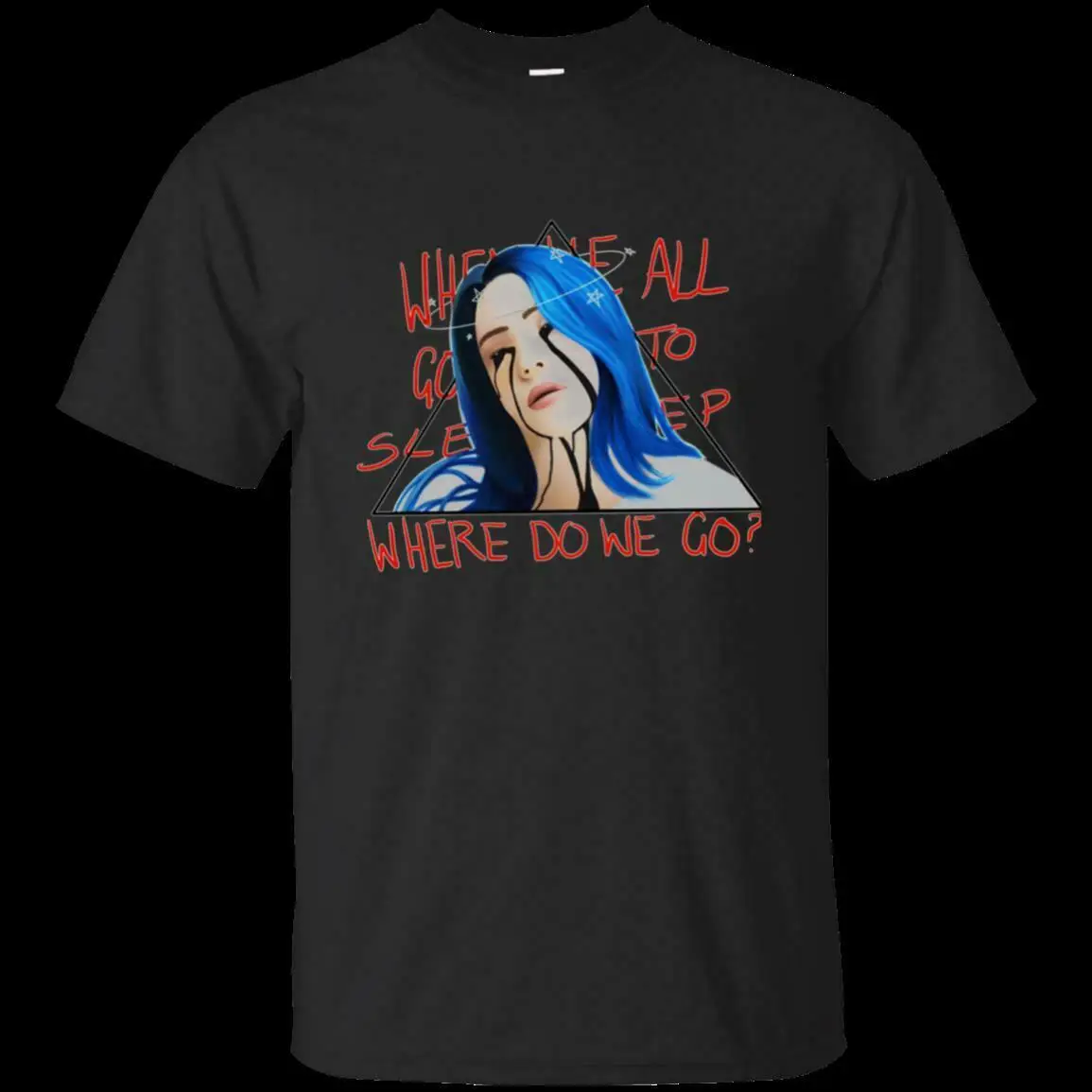 Fan Billie Eilish подарки зарыть Fridend плач Билли эйлиш музыкальная футболка для мужчин |
