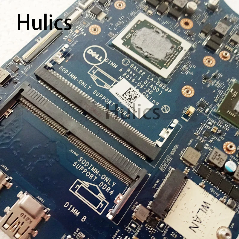 Hulics CN-0KPK2C 0KPK2C KPK2C для DELL INSPIRON 5565 материнская плата для ноутбука BAL22 LA-D803P A12-9800P основная плата