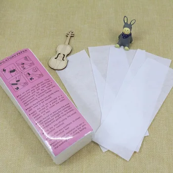 

100 Pcs/bag Disposable Nonwoven Fabric Wax Depilation Paper Beauty and Body Depilatory Cream Aid Tool hair removal paper