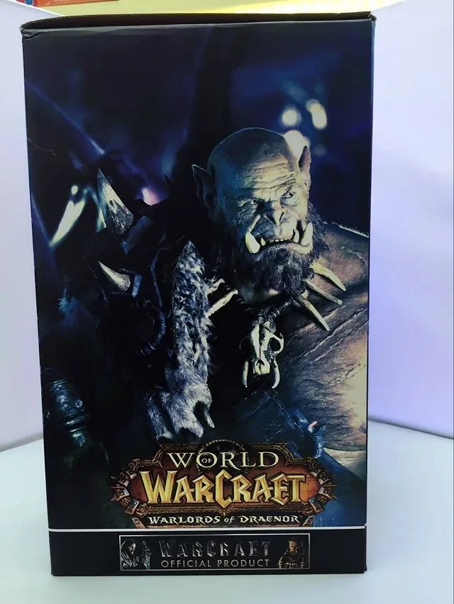 World of Warcraft orgrim Orc Leader большая версия Orgrim · разрушительный Молот статуи модель гаража комплект