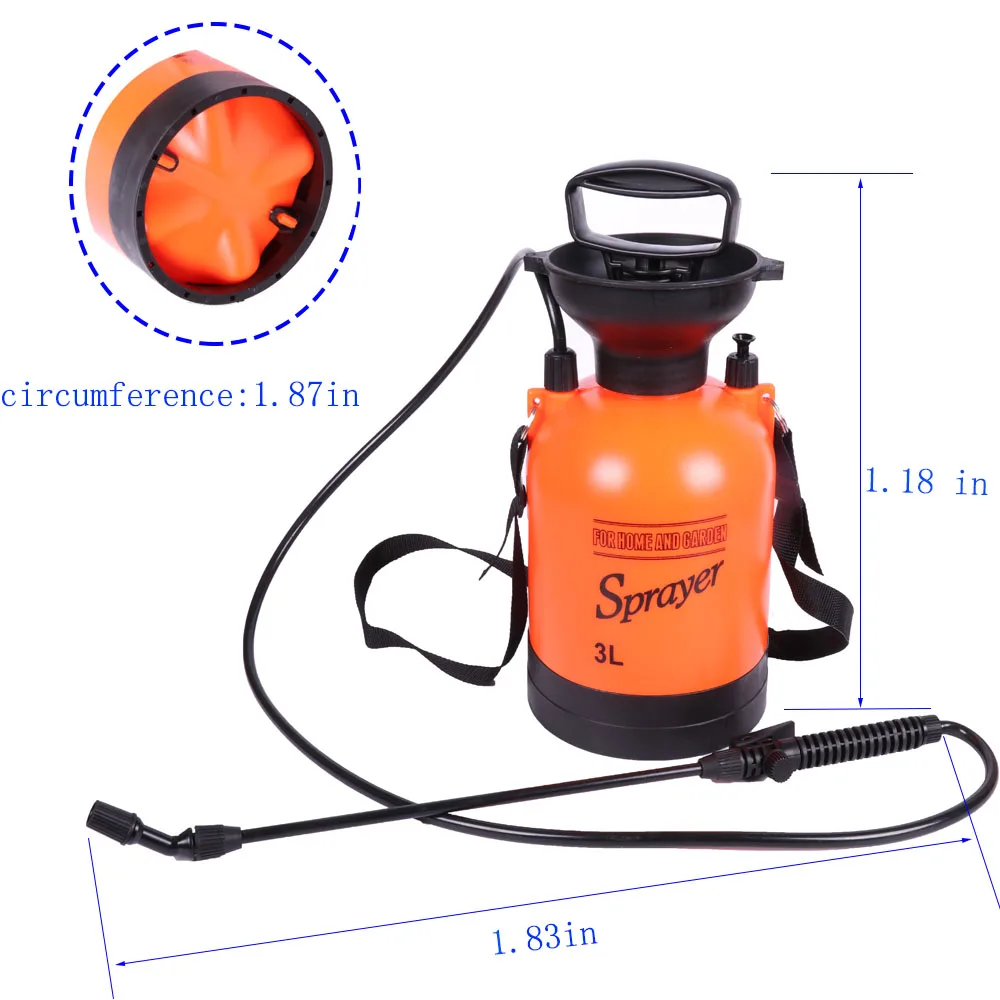 Garden Irrigation Pressure SprayerHome Lawn Large Range Spray Tool Vehicle Cleaning Spraying Pesticides Tools Car Clean