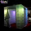 Customized 7.8x7.8x7.8 Feet Inflatable Photo Booth With LED Lighting For Event 4