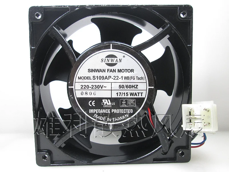 

Free Delivery.S109AP-22-1 WB AC 220V 17W 12CM Cooling fan