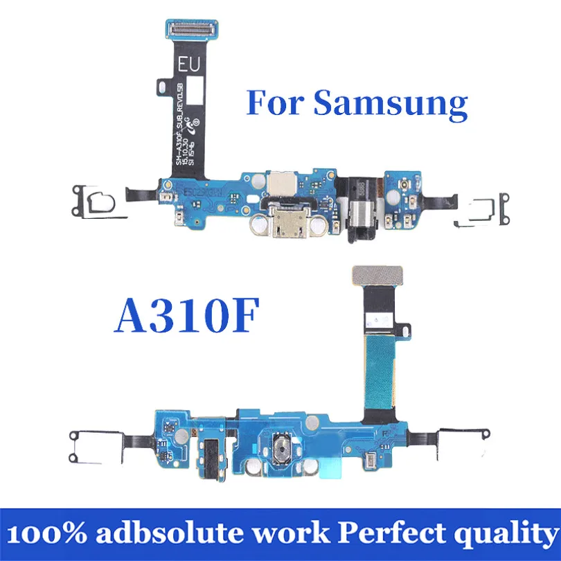 Для Samsung Galaxy A3 A300F A310F A3 зарядка через usb Порты и разъёмы Зарядное устройство Flex док-станция с разъемом для подключения к зап. Части для соединительной платы