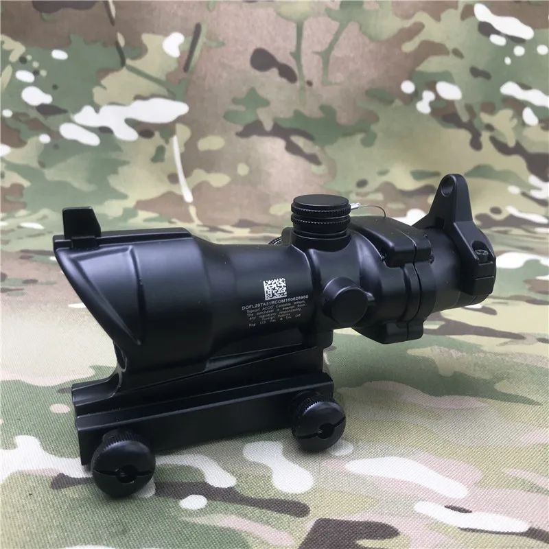 Тактический trijicon acog Стиль 4x32 винтовки прицел с Пикатинни Крепление база M2833 страйкбол пистолет