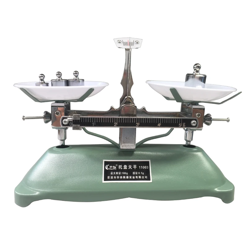 Teaching Laboratory Tray Balance 100 / 200 / 500g 1kg, Used In Science Zone Laboratory, Household