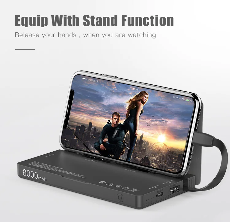 WST Best selling products restaurant / hotel multiple dock station power bank