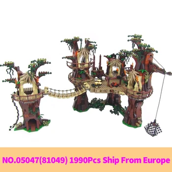 

Lepining 05047 81049 Ewok Village Model Legoinglys Building Blocks Sets 10236 Star Toys Wars Bricks for Children Gifts