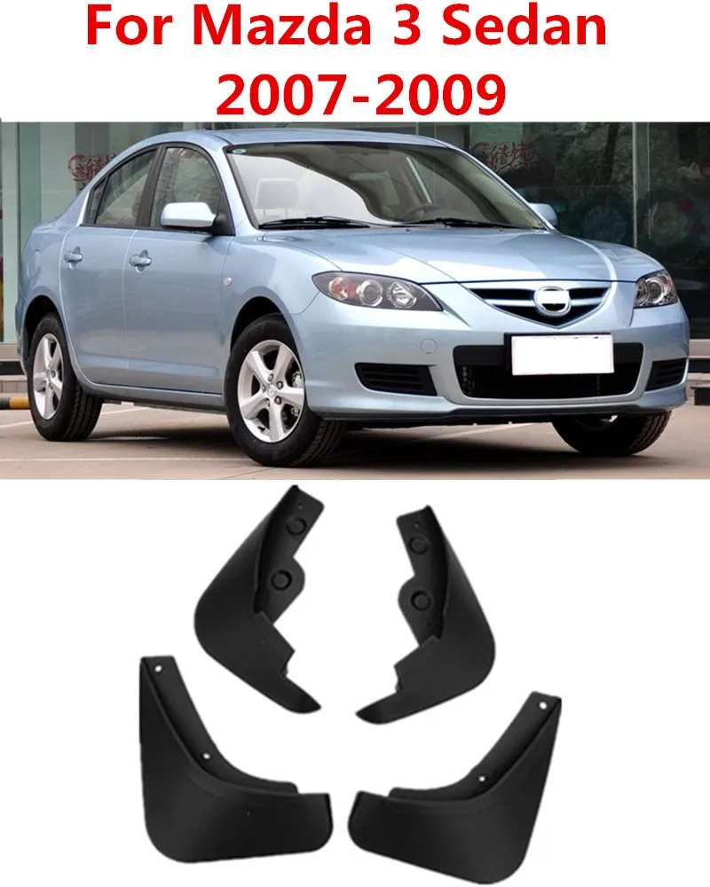 Автомобильный брызговик s для Mazda 3 Axela 2007- брызговики брызговик передние и задние Брызговики Fender - Цвет: Mazda 3 2007-2009
