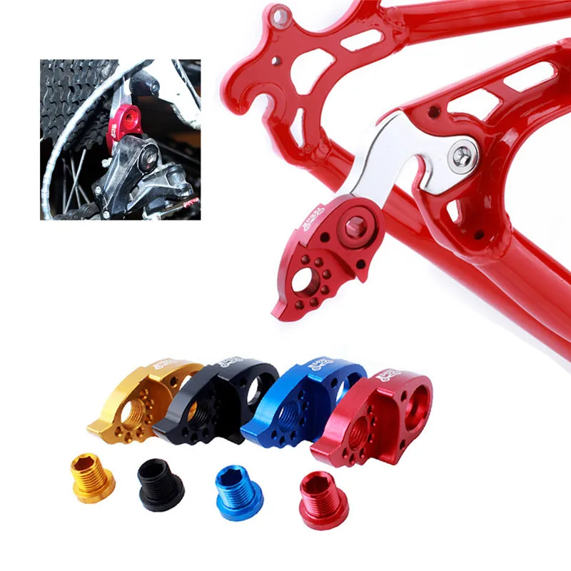 cheap MTB Mountain Road Bike Rear Derailleur Hanger Extension Extender Bicycle Frame Gear Tail Hook Extender Bicycle Derailleur