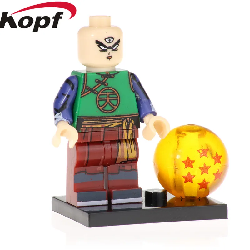 20 шт. PG1461 Dragon Ball Goku Black Nappa Son Goku Burdock Torankusu Android 18 строительные блоки куклы кирпичики для детей игрушки - Цвет: PG1373 20Pcs No Box