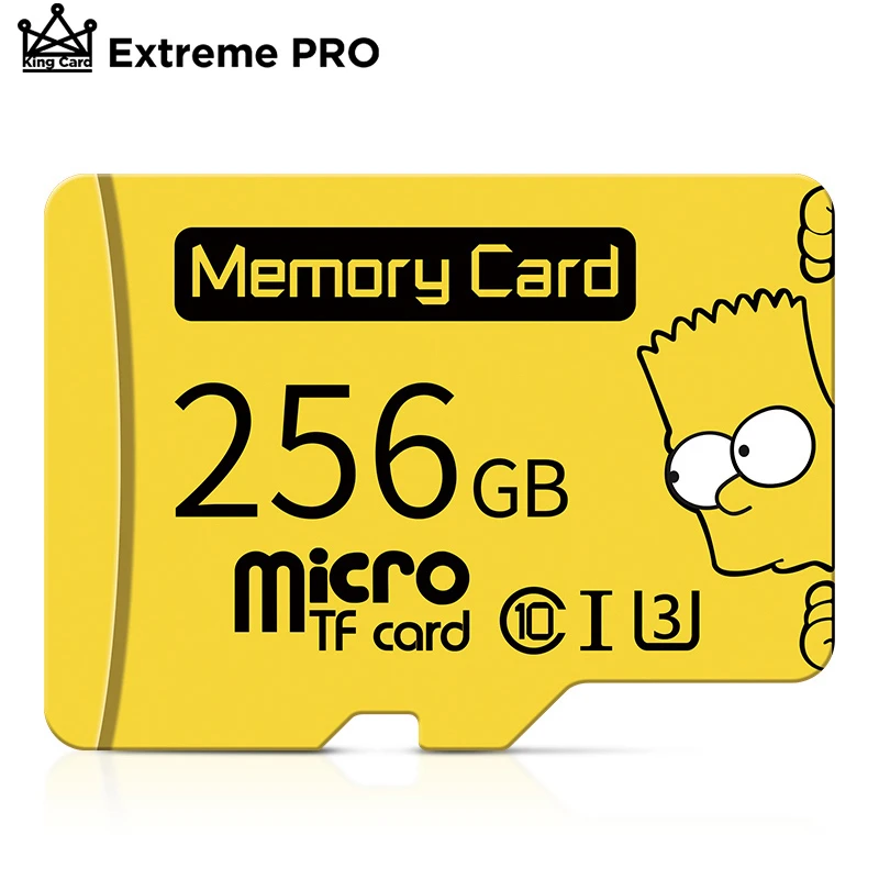 Original Mini SD Card 128GB 256GB 512GB Flash Memory Card 8GB 16GB 32GB 64GB Flash Drive Micro TF/SD Card 4GB Free Shipping