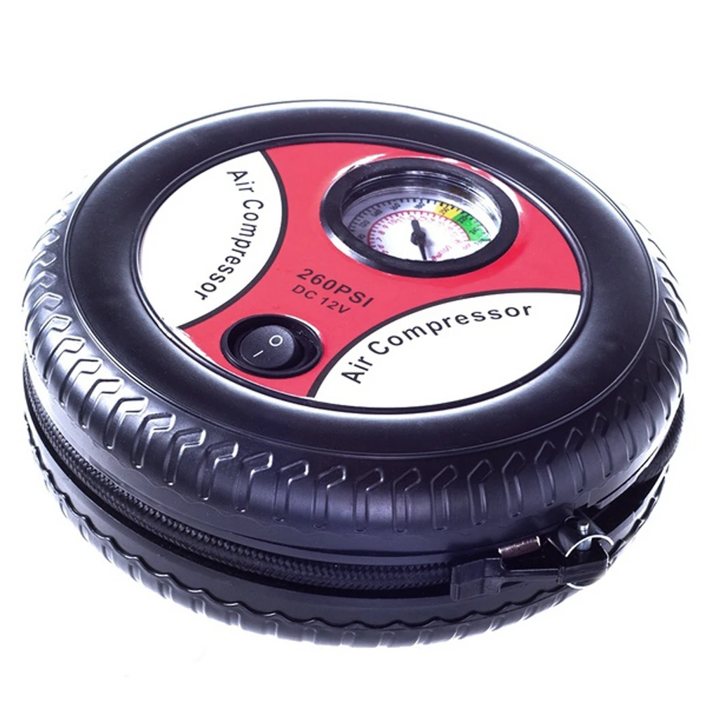 12V 260PSI цифровой Воздушный компрессор насос фургон шин Футбольный Насос Портативный