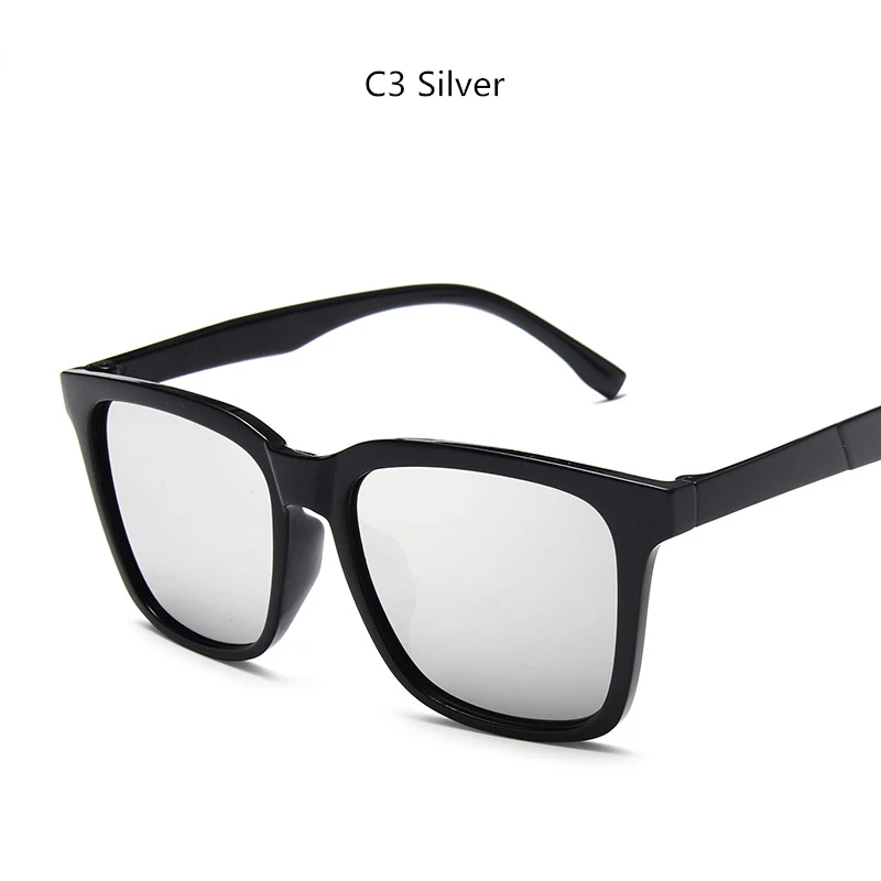 Brand Design Men Classic Sunglasses Male Square Driving Sun Glasses Vintage Coating Mirror Sunglass UV400 Shades oculos de sol_voghion.com