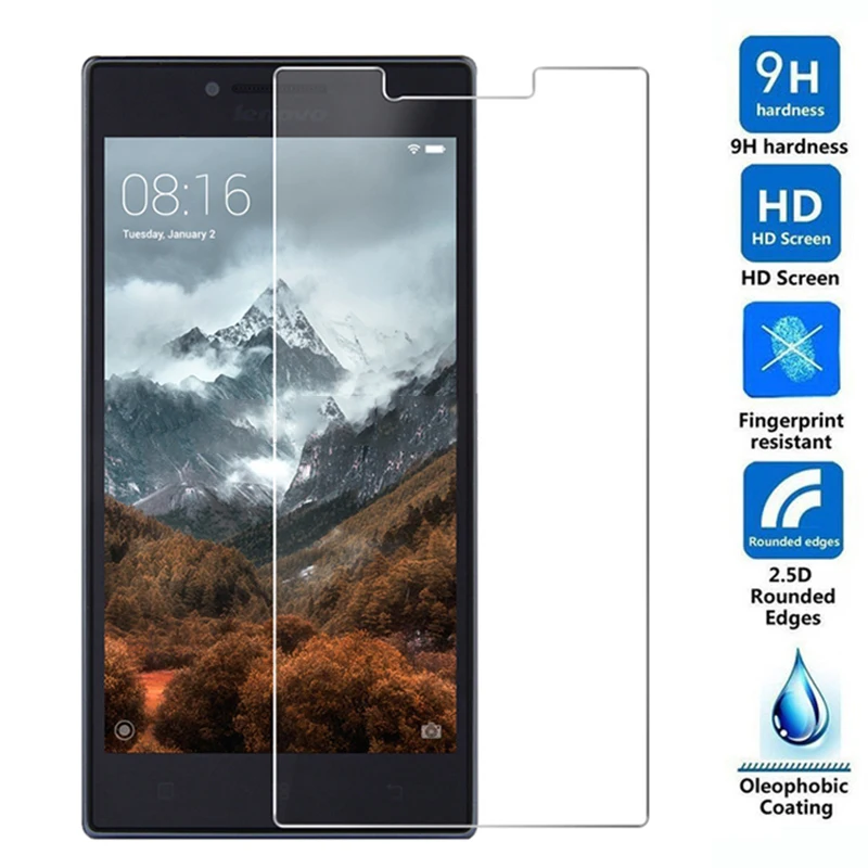 Оригинальное закаленное стекло для Lenovo P70 защита экрана закаленная Защитная