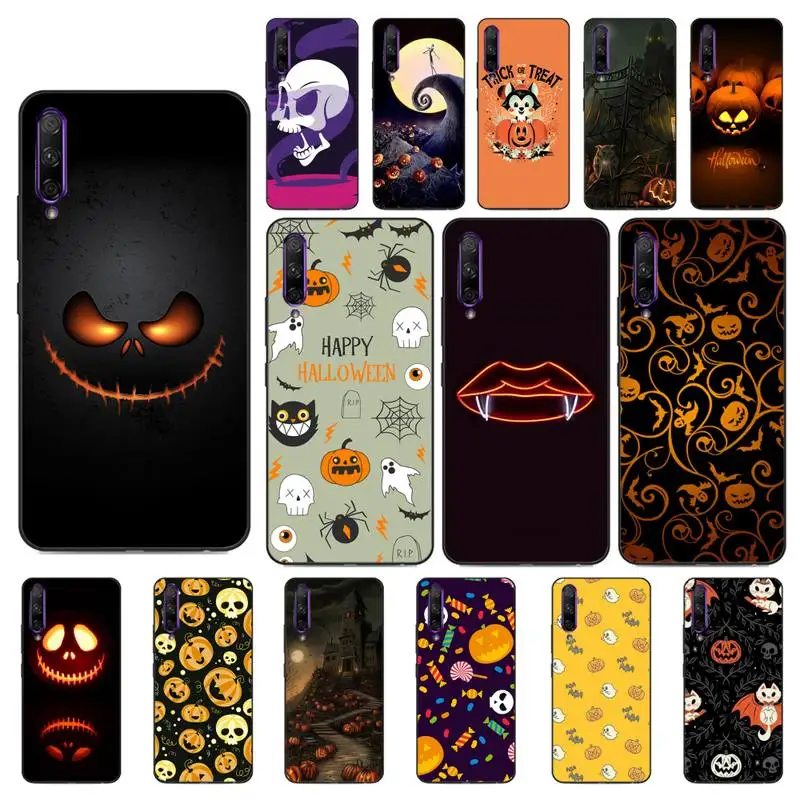 YNDFCNB Hello Хэллоуин Мягкий силиконовый чехол для телефона Huawei Y5 II Y6 Y7 Prime Y7Plus Y9 2018 2019 |