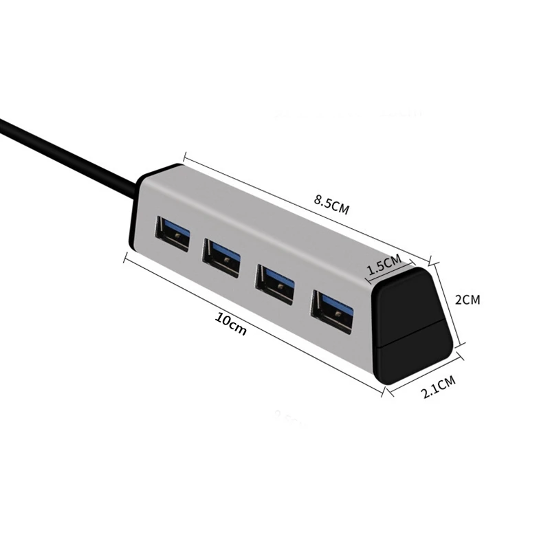 USB3.0 концентратор Высокоскоростной разветвитель четырехпортовый usb-разветвитель type-C/Usb интерфейс Plug And Play Высокоскоростная передача Поддержка Otg