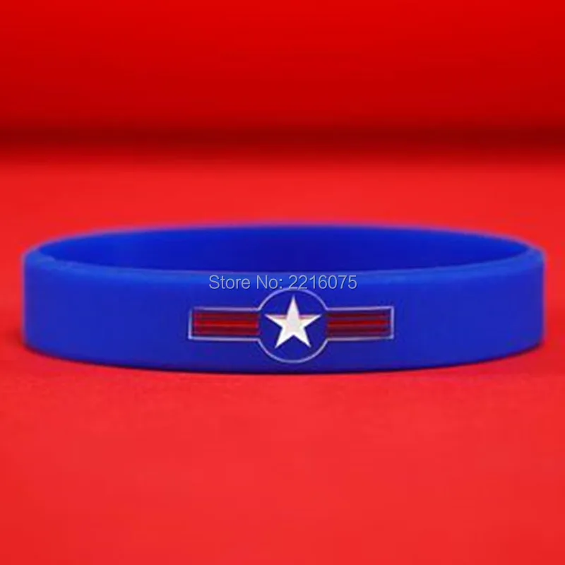 300pcs Aviator Motivational wristband silicone bracelets free shipping by DHL A