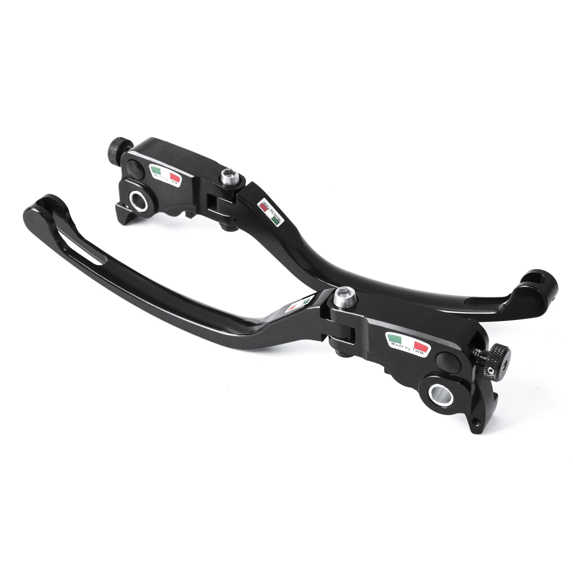 Twm Leve Da Corsa Articolate Pieghevoli Per Ducati Panigale V4/ V4S/R 1199 Panigale/S/Tricolore Panigale V2 Streetfighter V4/S