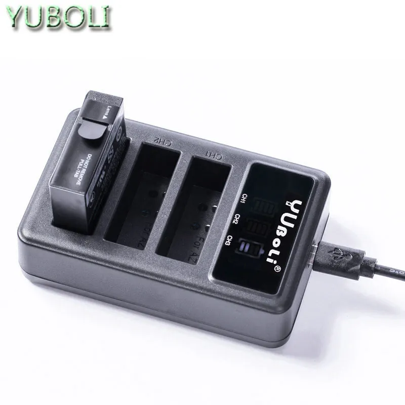 1400mAh батареи Xiaomi Yi+ 3 способа USB зарядное устройство для yi Xiaomi Yi экшн-камеры международная версия камеры