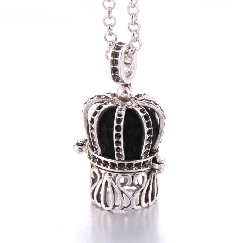 New Diffuser jewelry perfume cages Necklace Vintage Heart Necklaces Aromatherapy Essential Oil Pregnant Women Pendant necklace