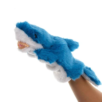 

27 cm Marine Animal Shark Plush Toy PP Cotton Filling Doll Increase imagination Kids Toys Christmas Halloween Gift for Child