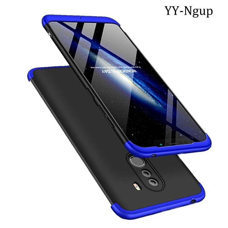 for Xiaomi Pocophone F1 Case Cover poco f1 360 Full Protection Phone on Funda Xiomi 3 in 1 Carcasa |