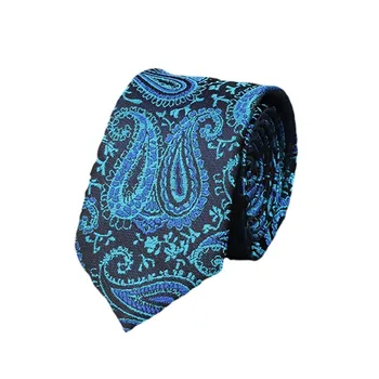 

5cm Mens Ties Man Fashion Neckties Jacquard Slim Tie Business Green Tie For Men