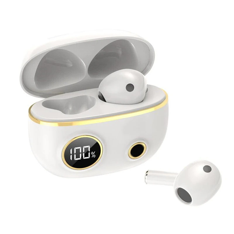 TWS-наушники Pro100 с поддержкой Bluetooth и цифровым дисплеем | Электроника