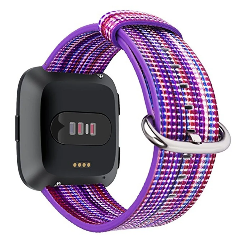 Ouhaobin нейлоновый ремешок для Fitbit versa 2 Смарт-часы Регулируемый сменный Браслет умные аксессуары браслет ремешок 910#2
