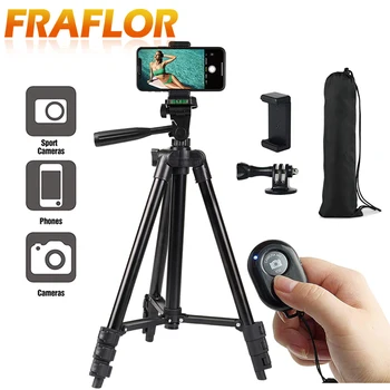 

Portable Phone Tripod for iPhone Xiaomi HUAWEI Gopro Compact Video Camera Lightweight Travel Mobile Phone Stand Holder Tripod