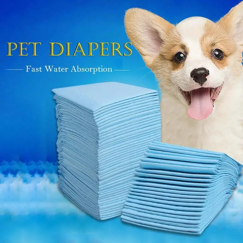 

Multi-size Pet Diapers Super Absorbent Pet Dog Training Urine Pad Diapers for Dogs Cleaning Antibacterial Pet Dog Nappy