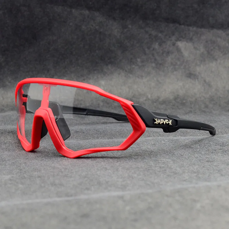 Cycling Sunglasses Sport Photochromic Eyewear Bicycle MTB Road Clear Hot-Sale Women Tr90 UV400 Discoloration Men Bicycle Goggles