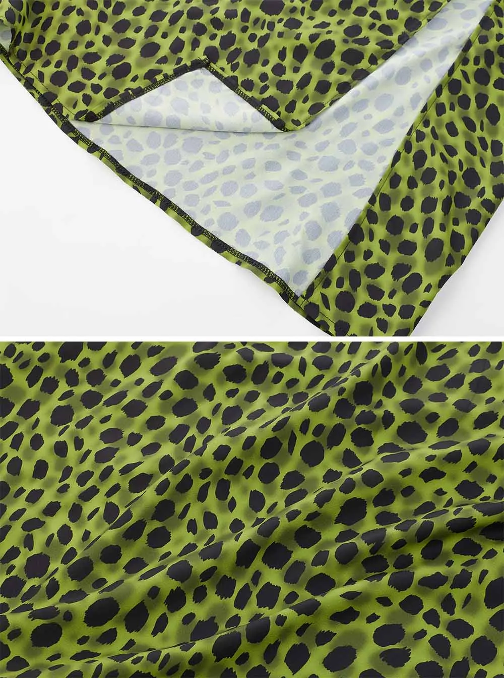 Sexy Women High Split Women Asymmetrical Skirt Hot Sale Women Sexy Skirt Summer Green Leopard StreetWear Skirts Club Wear