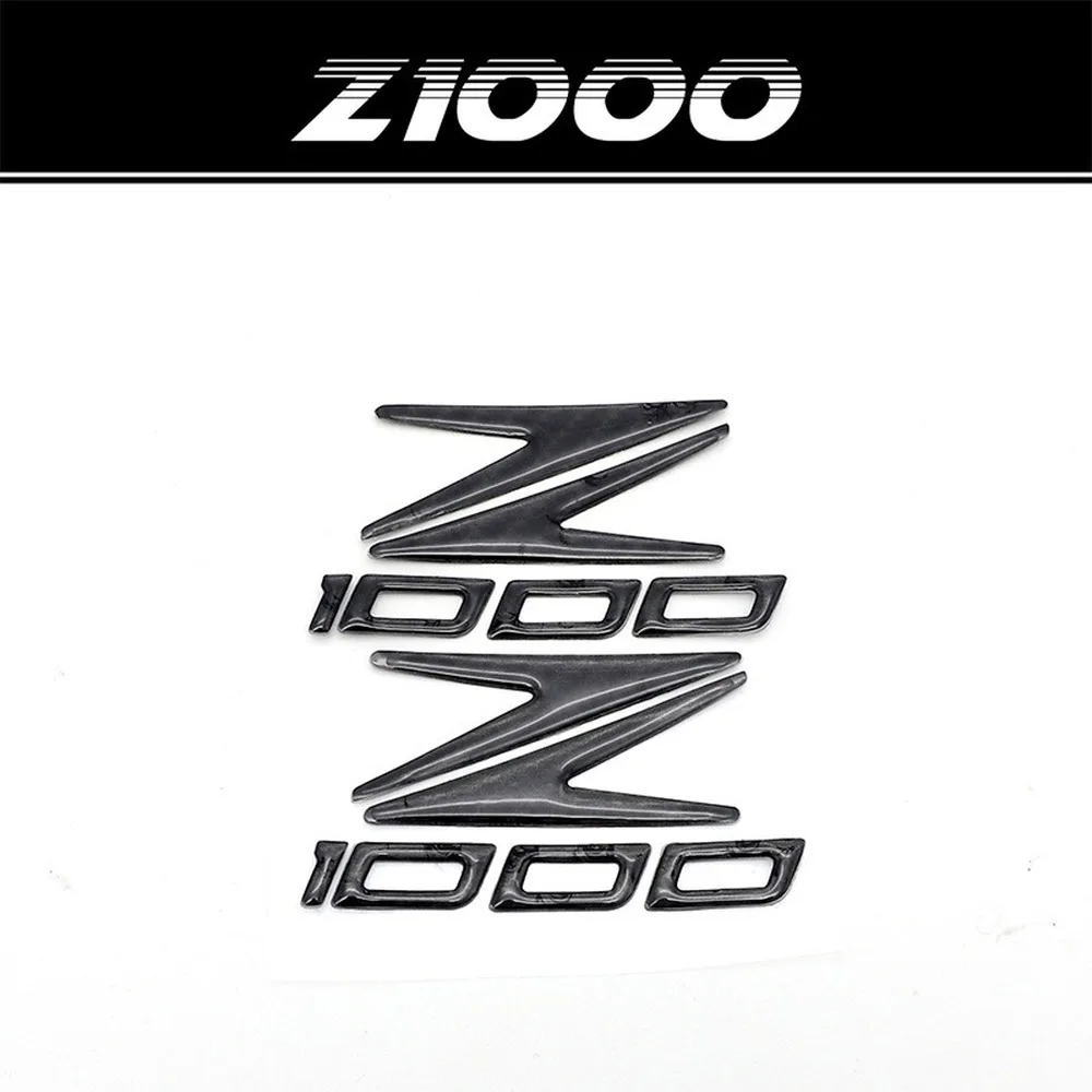 Наклейка для мотоцикла KAWASAKI Z1000 Z 1000 бак топливный шлем обтекатель панели из углеродного волокна крышка батареи эмблема наклейка сбоку Z1000