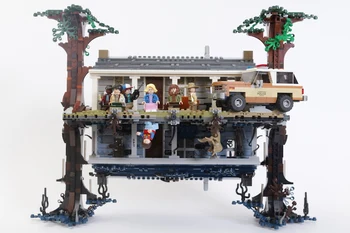 

Newest Stanger Things 25010 The Upside Down Set Building Blocks Bricks Xmas Gifts Funny Birthday Toys Gifts