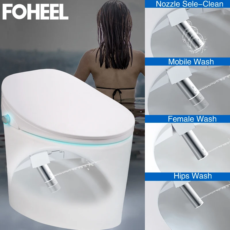 FOHEEL цельная интеллектуальная Туалетная ручка туалет умный удлиненный с