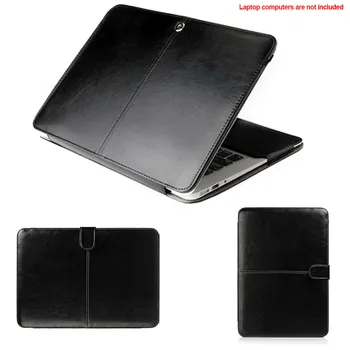 

Anti Scratch PU Leather Computer Bag Laptop Case Sleeve Cover Protective Shell Fashion Protector For MacBook 13 Inch