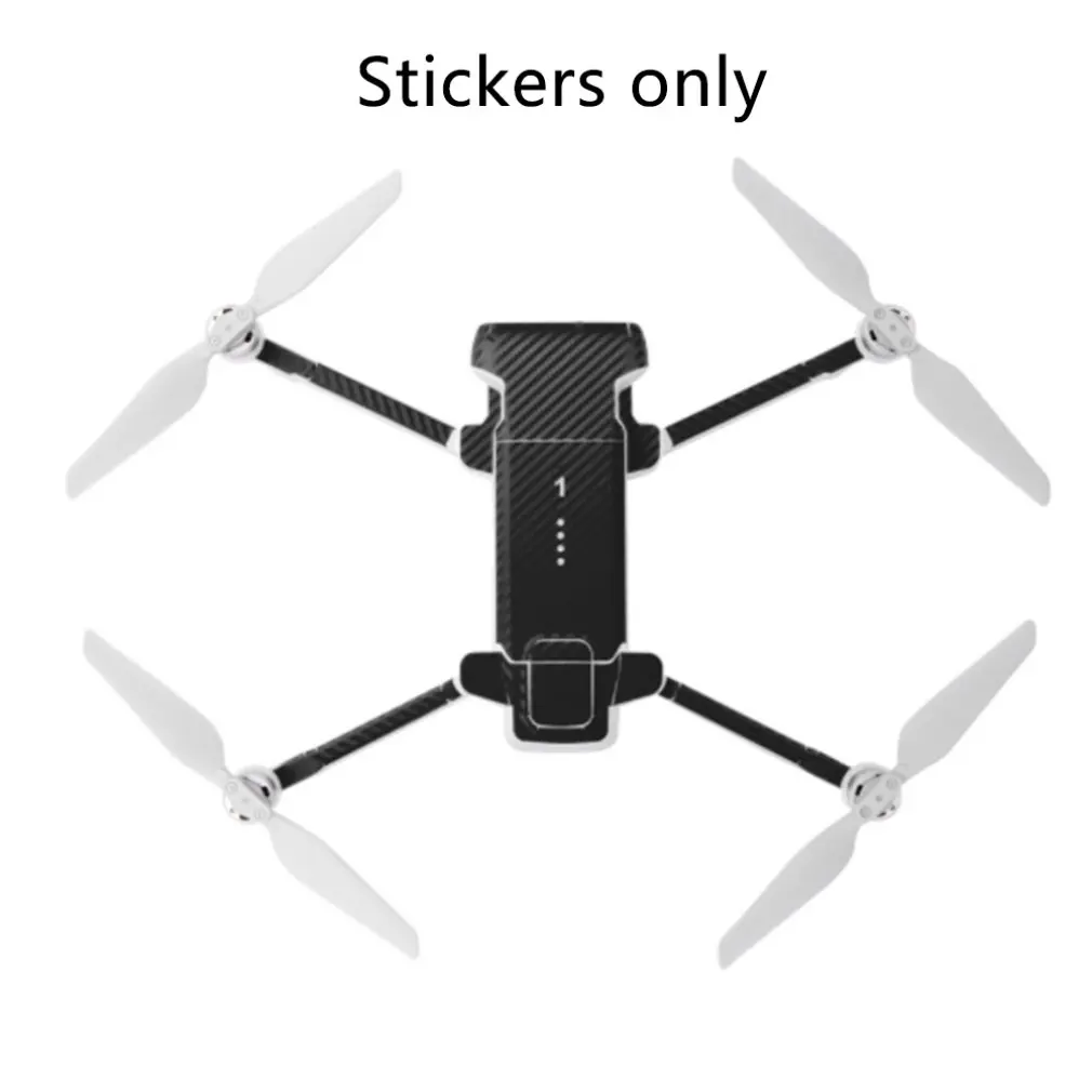 

Pvc Waterproof Sticker For X8 Se Drone Body Shell Protection Skin Quadcopter Camera Drone Accessories Carbon Black