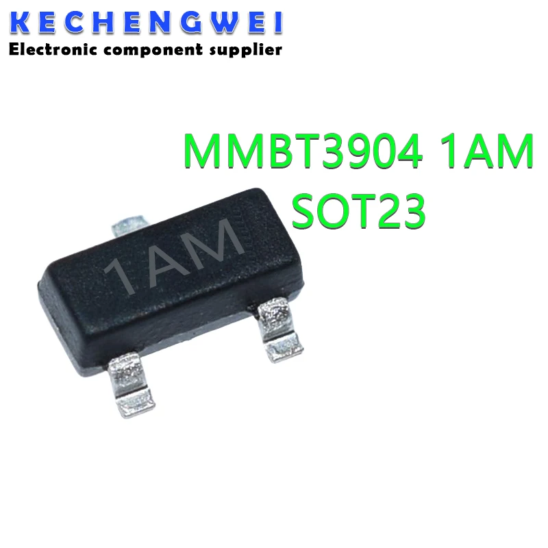 100 шт. MMBT3904 SOT23 3904 SOT 2N3904 SMD SOT-23 1AM новый оригинальный транзистор |