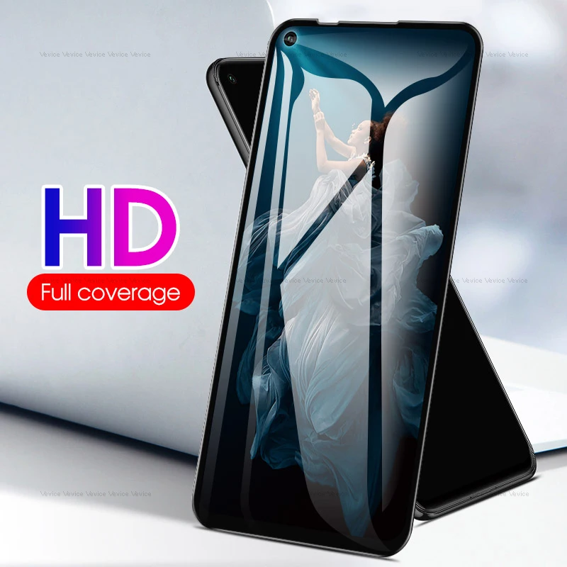 Закаленное стекло с полным покрытием для Huawei Honor 20 Защита экрана Nova 5T защитная