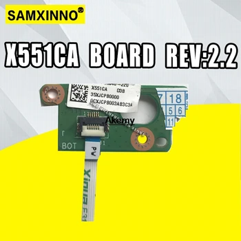

Original For Asus X551 X551CA Power Button Switch button BOARD With Cable X551CA PWR BOARD REV:2.2 100% Tested Fast Ship