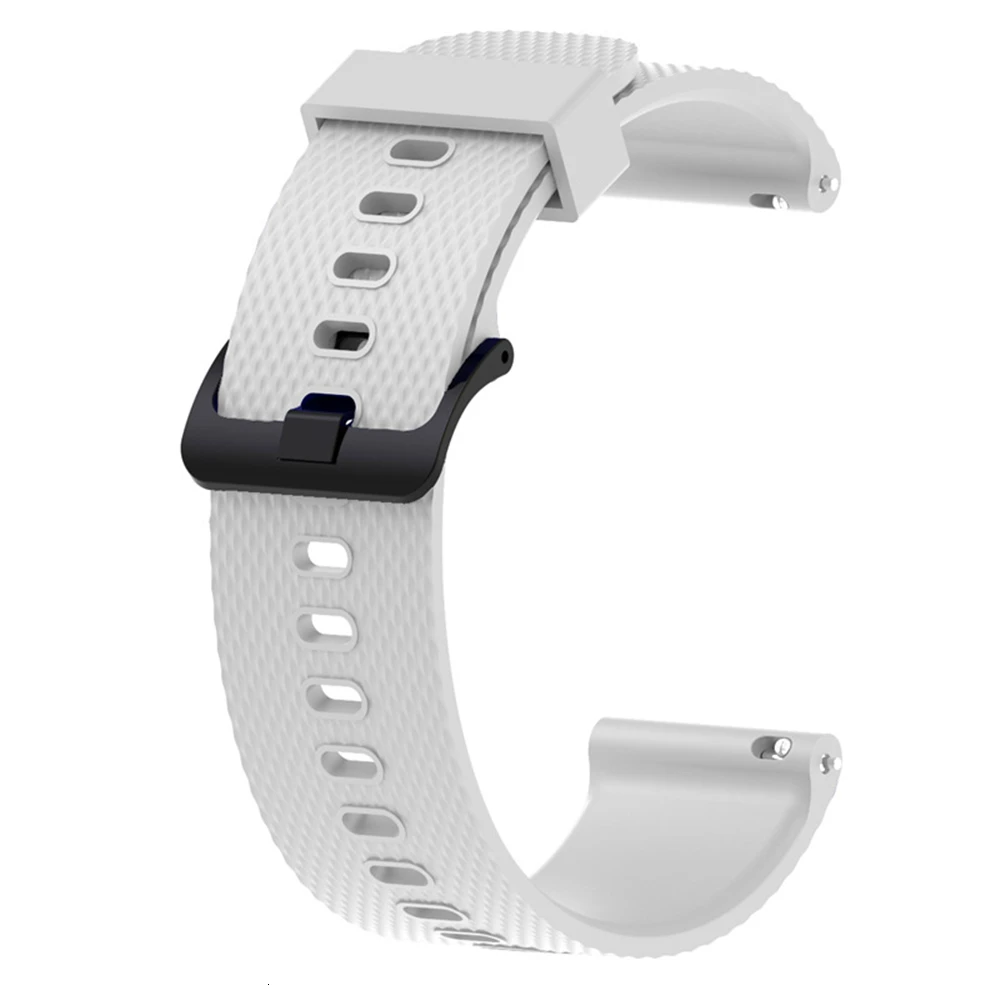 Цветной 20 мм ремешок для часов Garmin Vivoactive3 3 силиконовый браслет для Vivomove HR сменный ремешок для Vivoactive 3