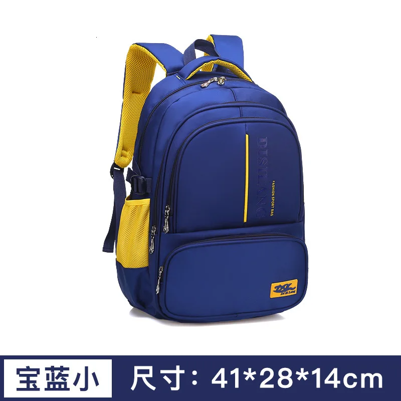 kids School bags Orthopedic Backpack schoolbags Children Children travel backpack school Backpack Boys Girls Casual Rucksack - Цвет: small bule