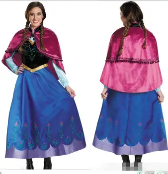 

Adult Anna Elsa Dress Aladdin's Goddess Jasmine Cosplay Costume Kids Dresses For Girls Party Princess Dress For Toddler Girls